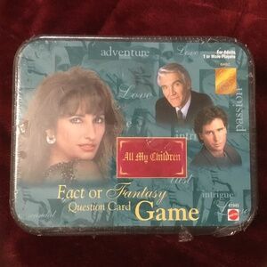 All My Children Fact or Fantasy Question Card Game